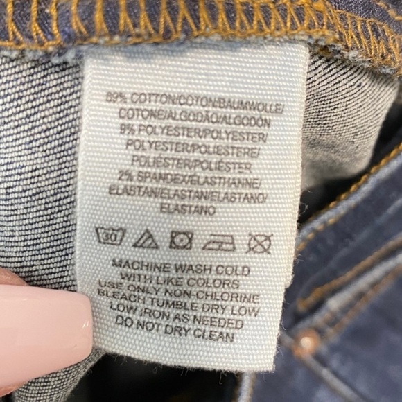 Free people - Dark Denim Busted Knee Skinny Jean - Size 26 turkey - Picture 8 of 9